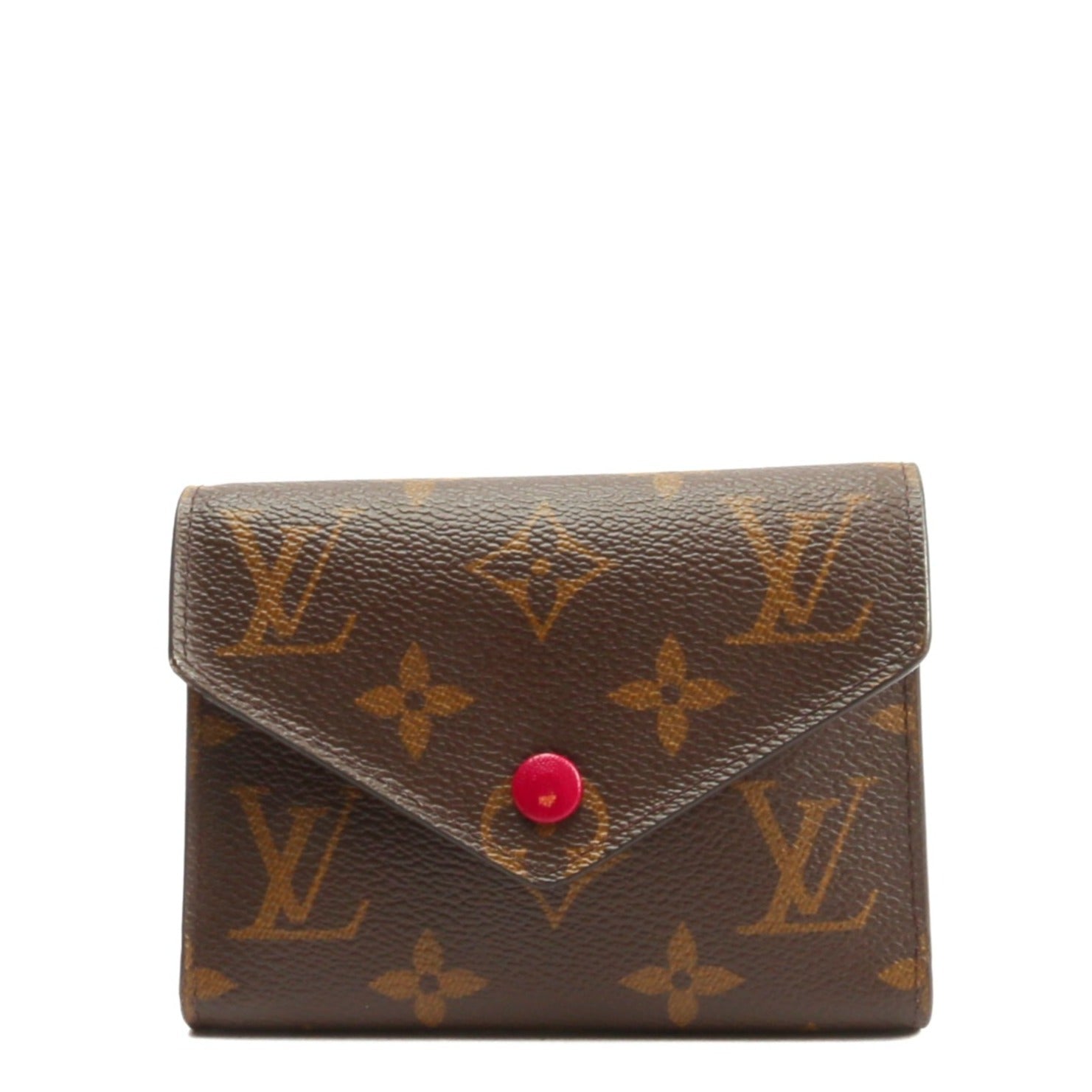 Louis Vuitton Victorine Wallet Pink in Coated Canvas with Gold-tone - US