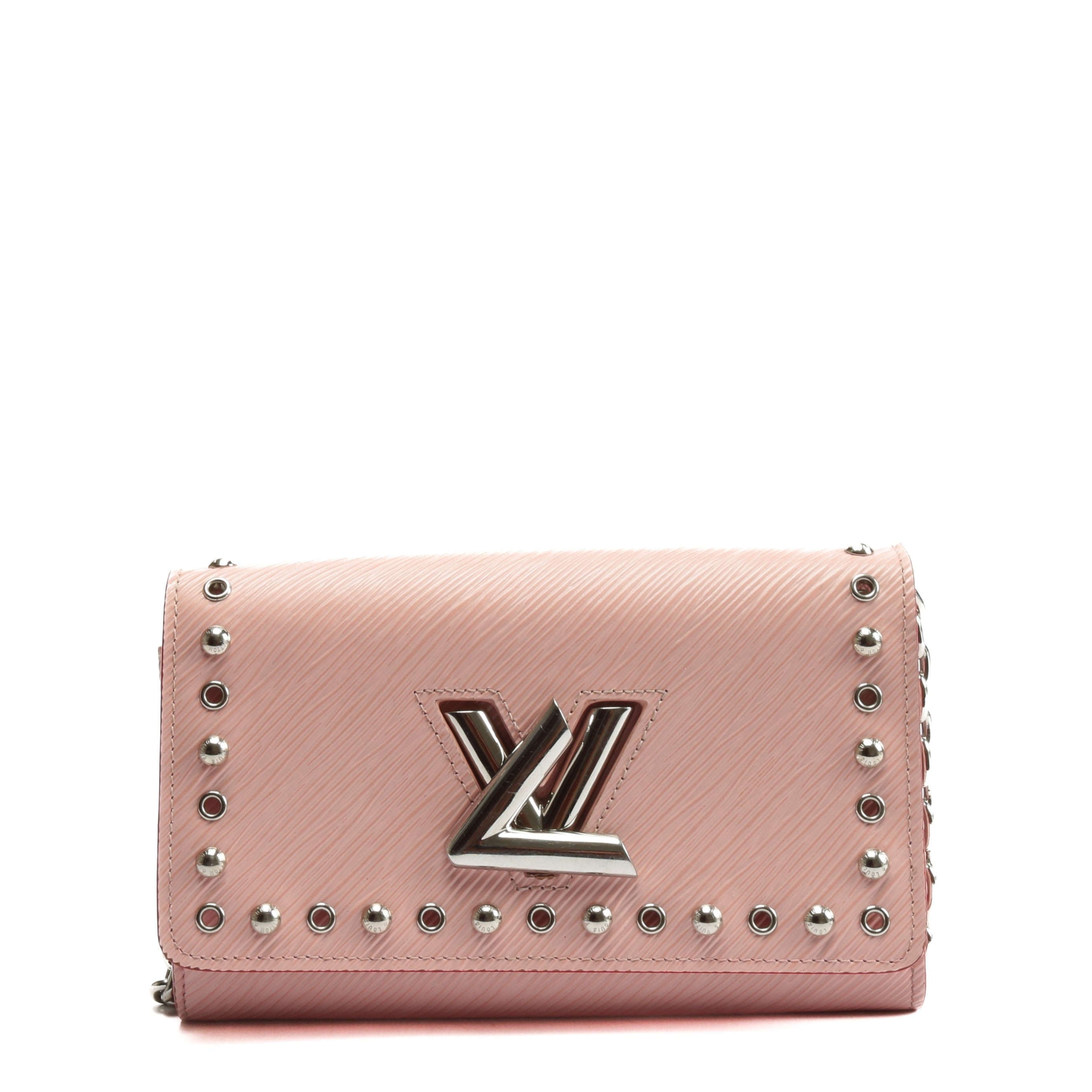 Louis Vuitton Twist Chain Wallet Epi Grained Leather Black in Cowhide  Leather with Gold-tone - US