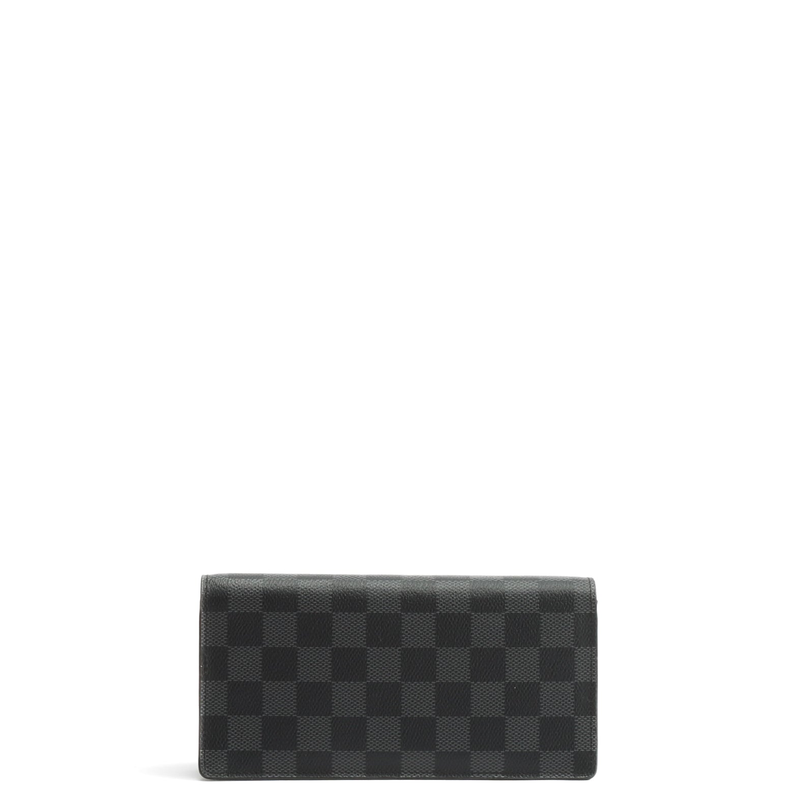 Louis Vuitton Black Damier Graphite Coated Canvas Zip Around