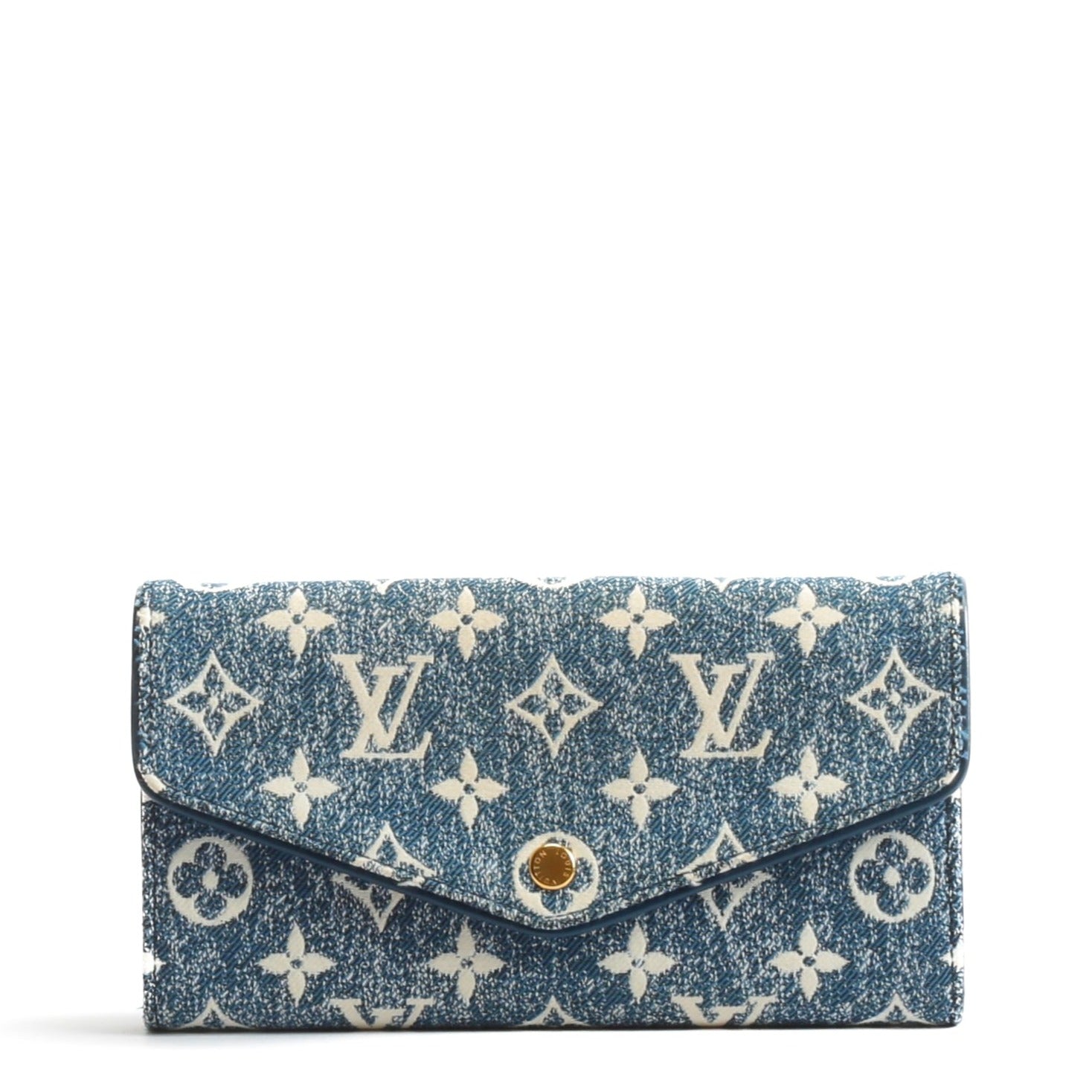 Louis Vuitton Blue Monogram Denim And Leather Limited Edition Sunshine Bag