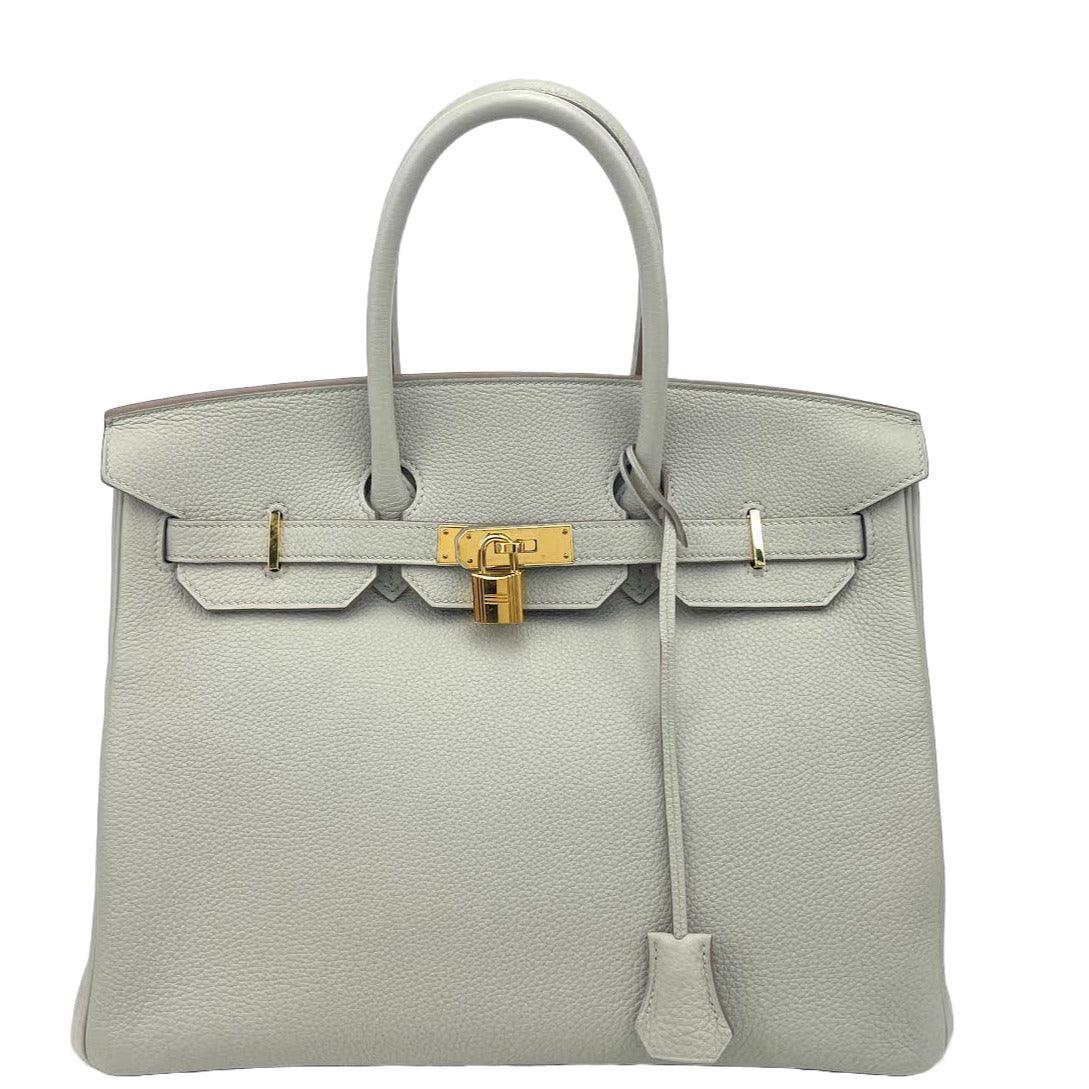 Hermes Handbag Birkin 30 Azure Togo Ladies Hermes