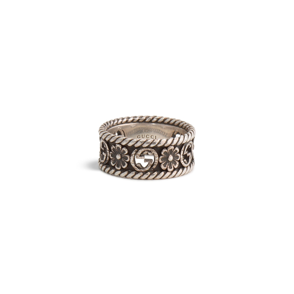 GUCCI Floral Ring - Size 6