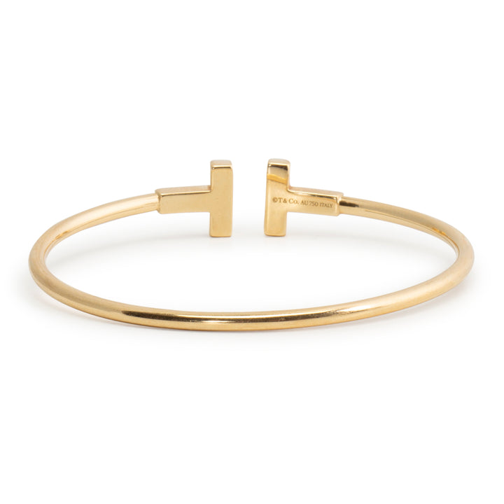 TIFFANY & CO. T Diamond Wire Bracelet
