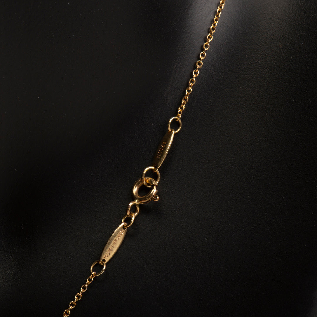 TIFFANY & CO. Elsa Peretti Open Heart Necklace - 7mm