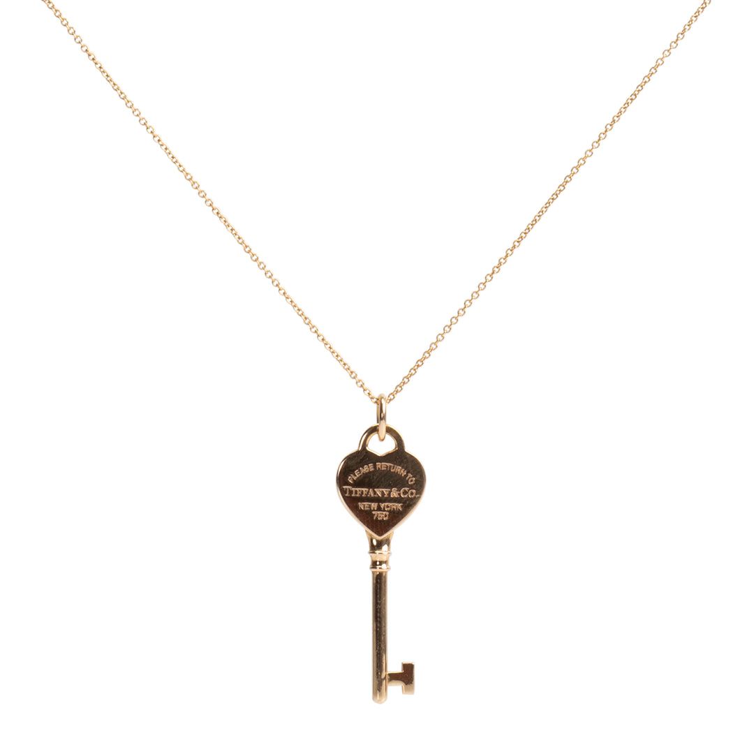 TIFFANY & CO. Return to Tiffany Key Necklace