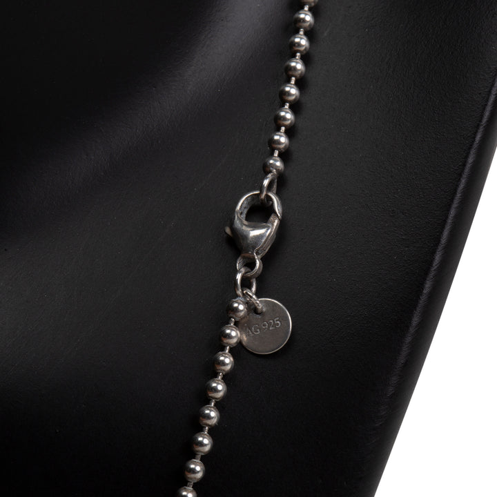 TIFFANY &amp; CO. Vintage Coin Edge Dog Tag Necklace
