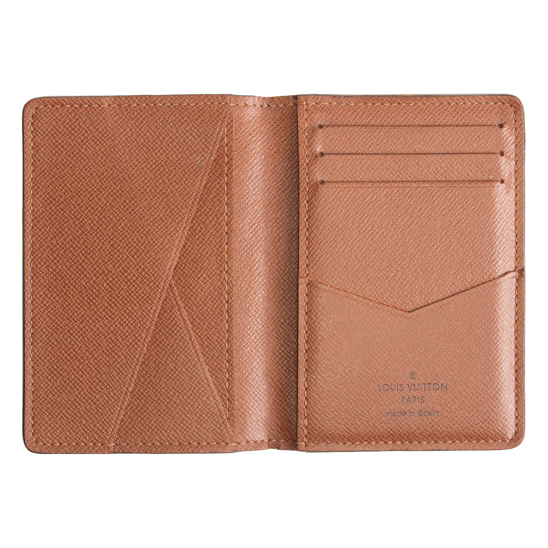 LOUIS VUITTON Monogram Pocket Organizer