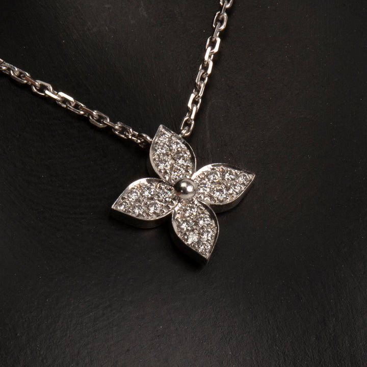 LOUIS VUITTON Ldylle Blossom Diamond Necklace