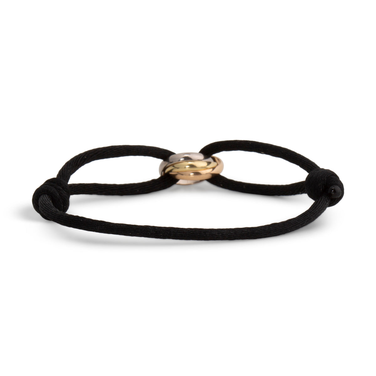 CARTIER Trinity Cord Bracelet - Black