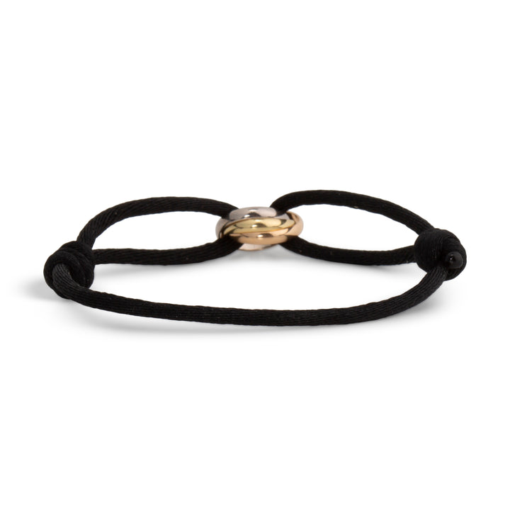 CARTIER Trinity Cord Bracelet - Black