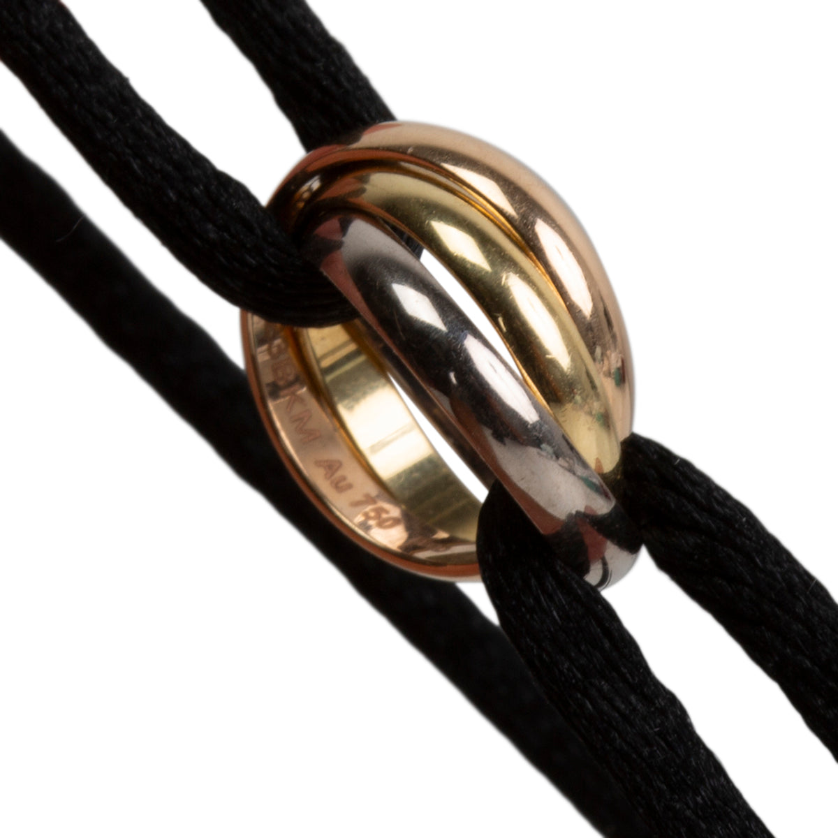 CARTIER Trinity Cord Bracelet - Black