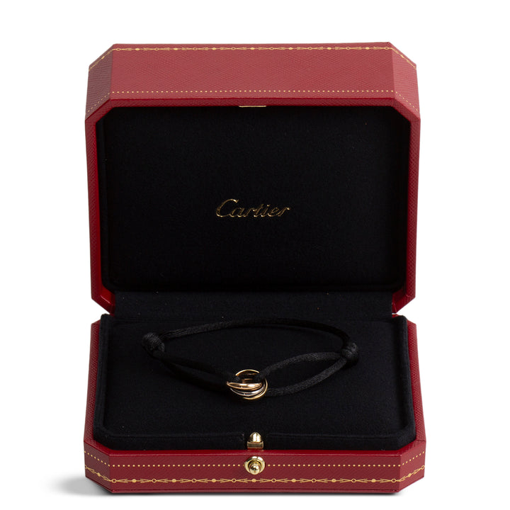 CARTIER Trinity Cord Bracelet - Black