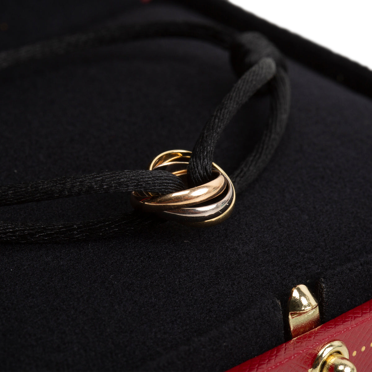 CARTIER Trinity Cord Bracelet - Black