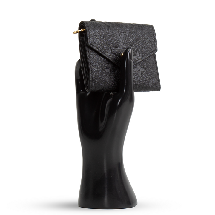 LOUIS VUITTON Empreinte Zoe Wallet - Black
