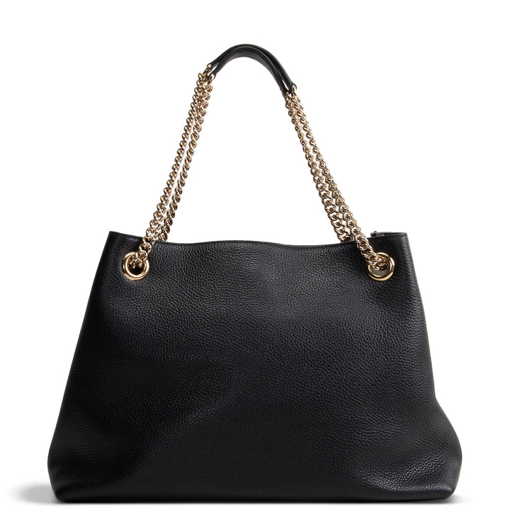 GUCCI Soho Chain Tote - Black