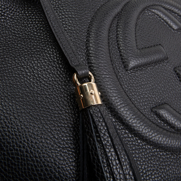 GUCCI Soho Chain Tote - Black