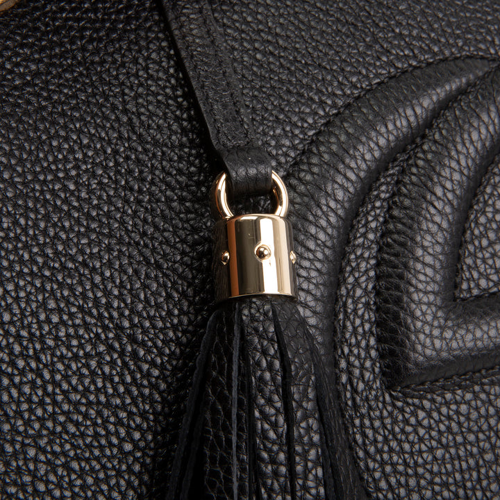 GUCCI Soho Chain Tote - Black
