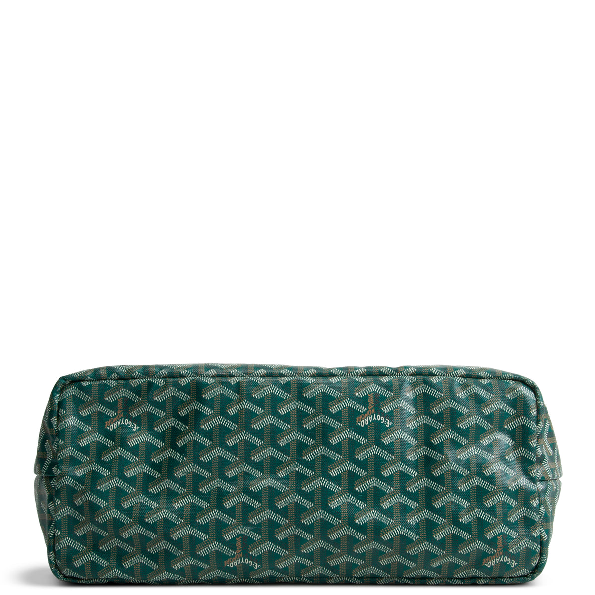 GOYARD Saint Louis Goyardine Tote - Green
