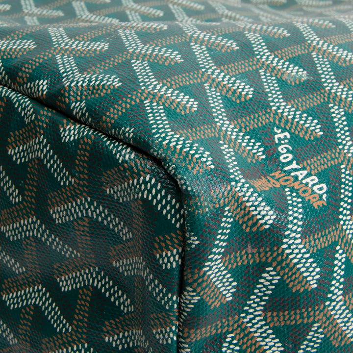 GOYARD Saint Louis Goyardine Tote - Green