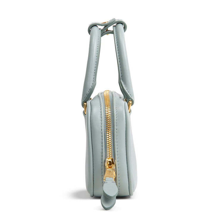MIU MIU Calfskin Regular Arcadie Top Handle - Aqua