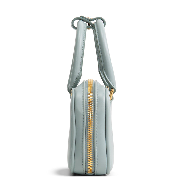 MIU MIU Calfskin Regular Arcadie Top Handle - Aqua