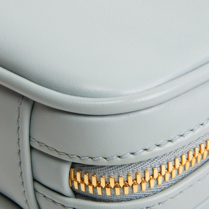 MIU MIU Calfskin Regular Arcadie Top Handle - Aqua
