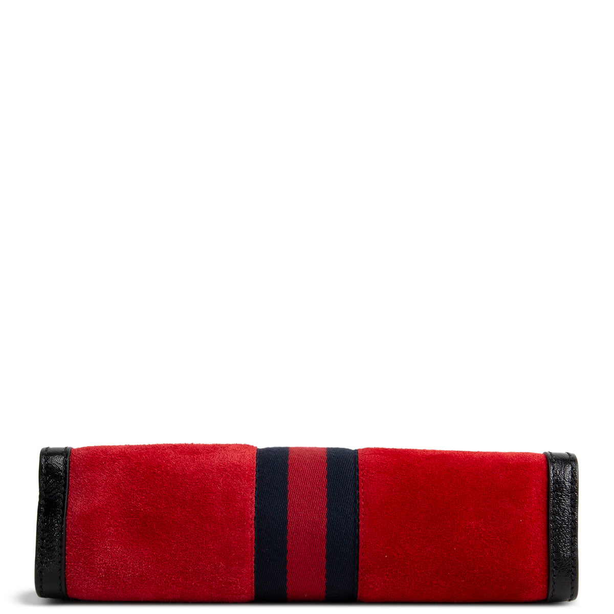 GUCCI Suede Ophidia Chain Clutch
