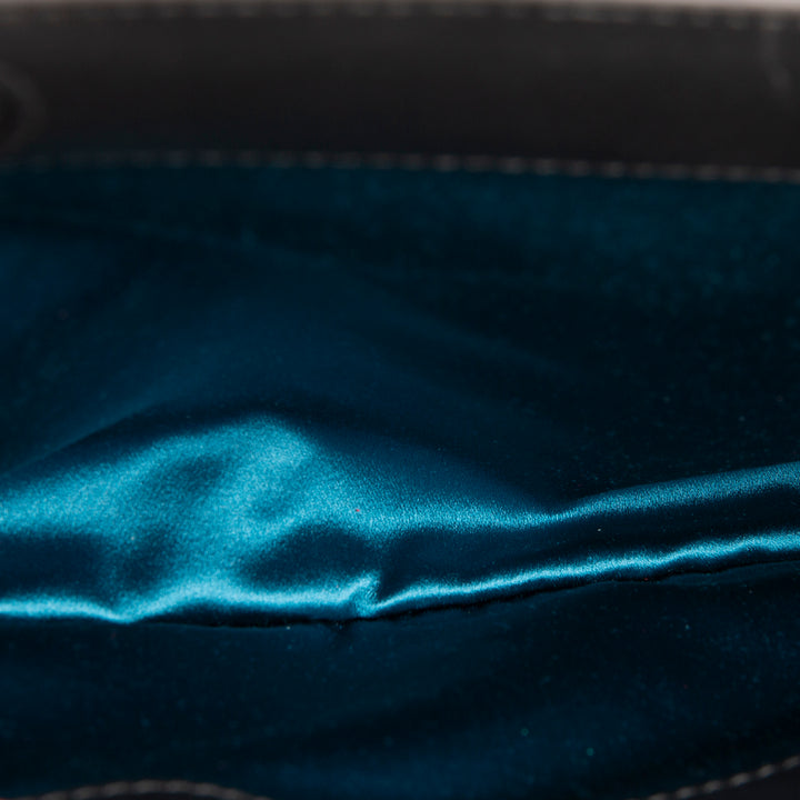 GUCCI Suede Ophidia Chain Clutch