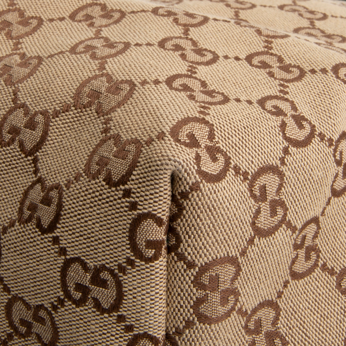 GUCCI Giglio Tote GG Canvas Large
