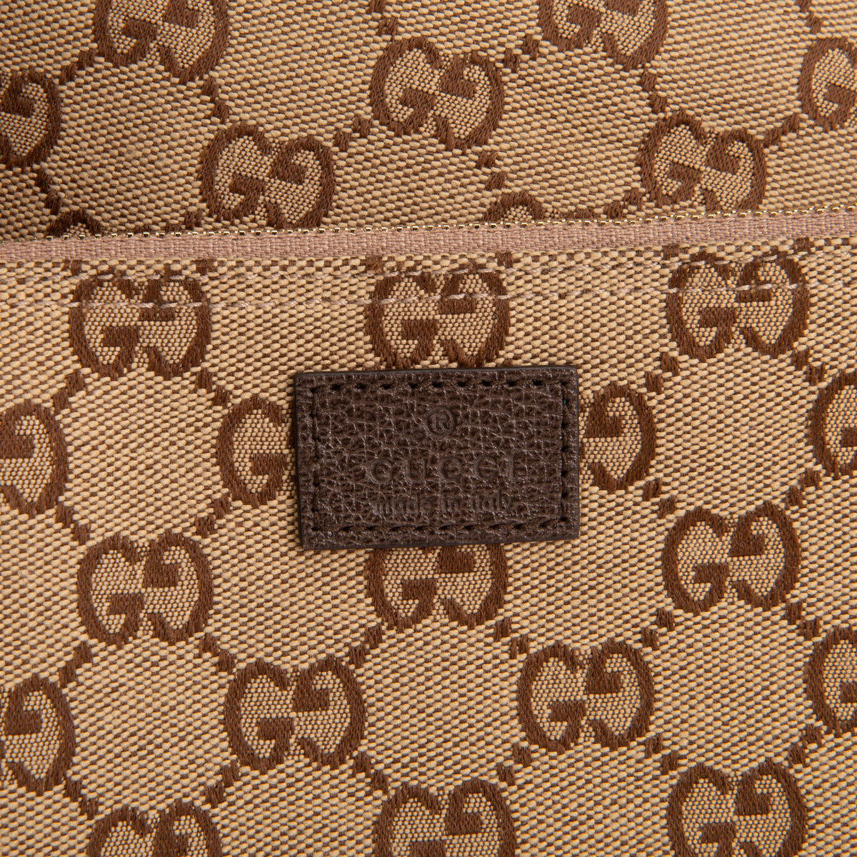 GUCCI Giglio Tote GG Canvas Large