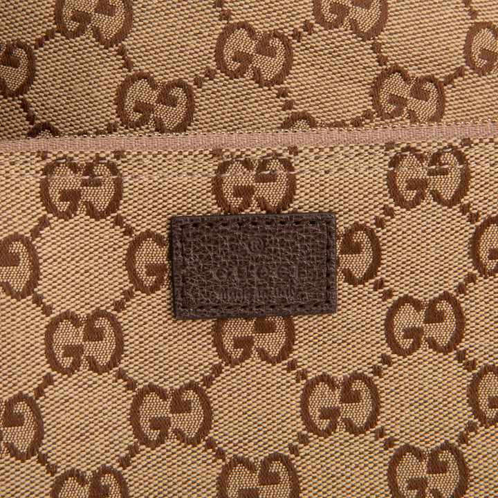 GUCCI Giglio Tote GG Canvas Large