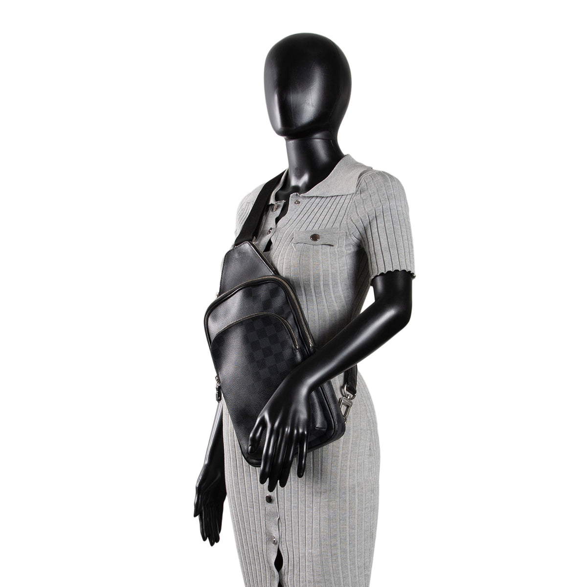 LOUIS VUITTON Avenue Sling Bag - Damier Graphite OUTLET FINAL SALE