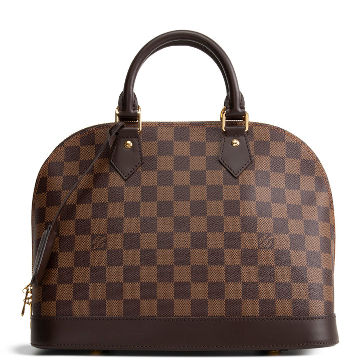 LOUIS VUITTON Alma PM Damier Ebene - Brown