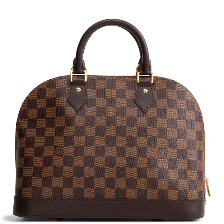 LOUIS VUITTON Alma PM Damier Ebene - Brown