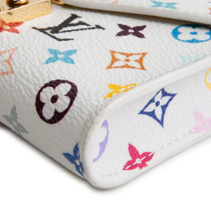 LOUIS VUITTON x TM Monogram Multicolore Pouch Metis Belt Pouch