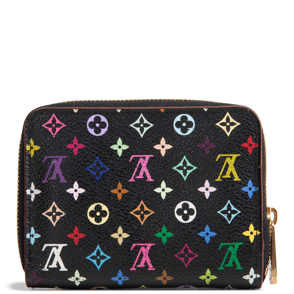 LOUIS VUITTON Zippy Coin Purse - Multicolore Black