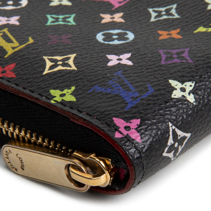 LOUIS VUITTON Zippy Coin Purse - Multicolore Black