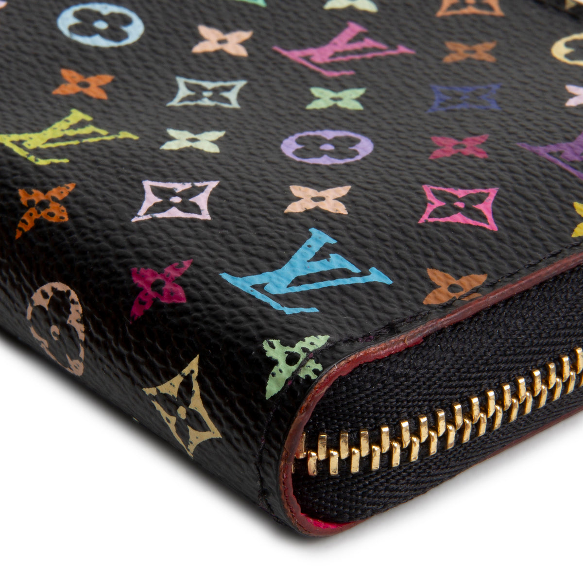 LOUIS VUITTON Zippy Coin Purse - Multicolore Black