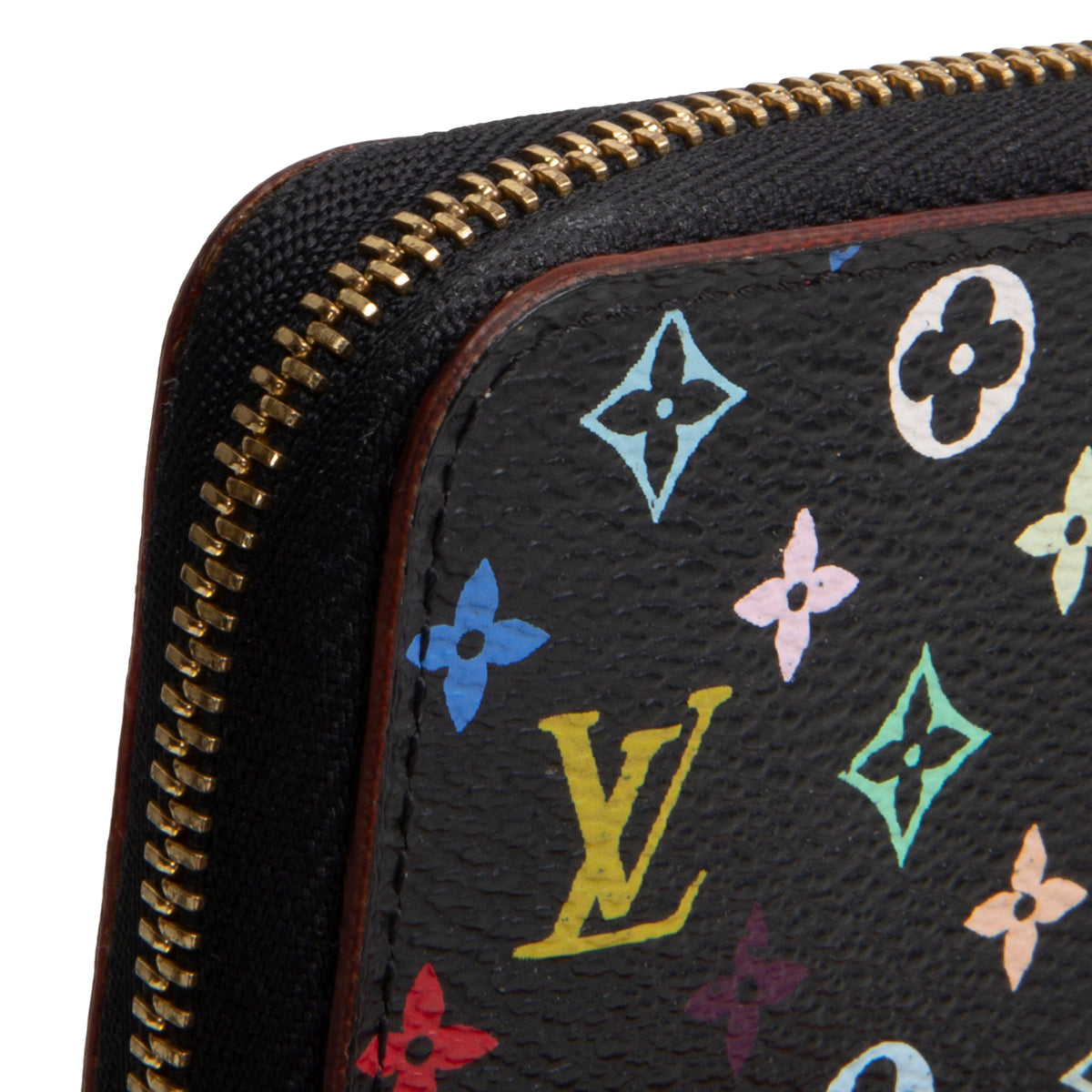 LOUIS VUITTON Zippy Coin Purse - Multicolore Black