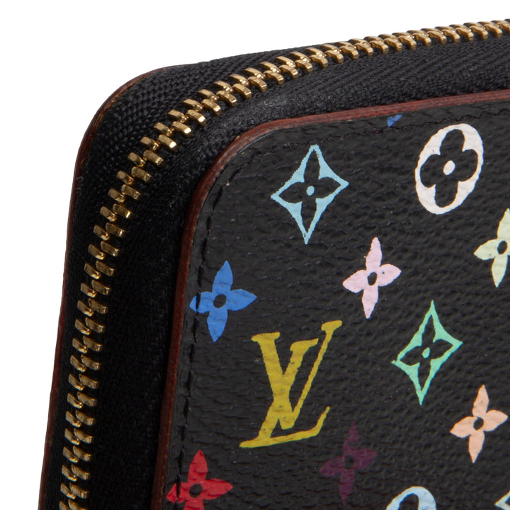 LOUIS VUITTON Zippy Coin Purse - Multicolore Black