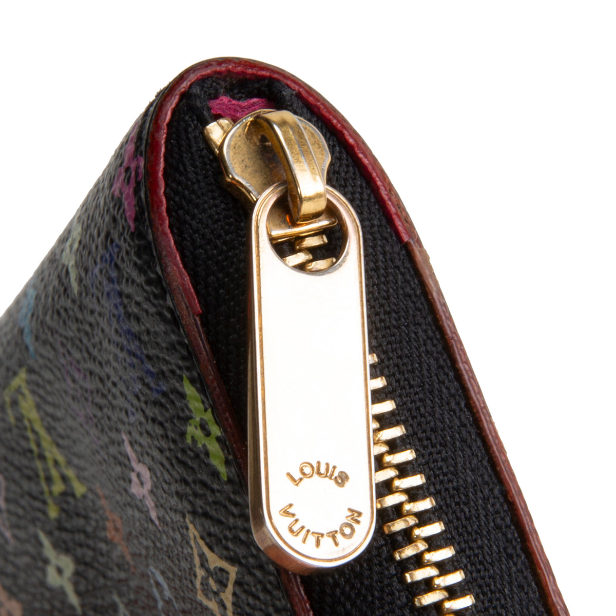 LOUIS VUITTON Zippy Coin Purse - Multicolore Black