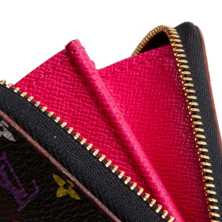 LOUIS VUITTON Zippy Coin Purse - Multicolore Black