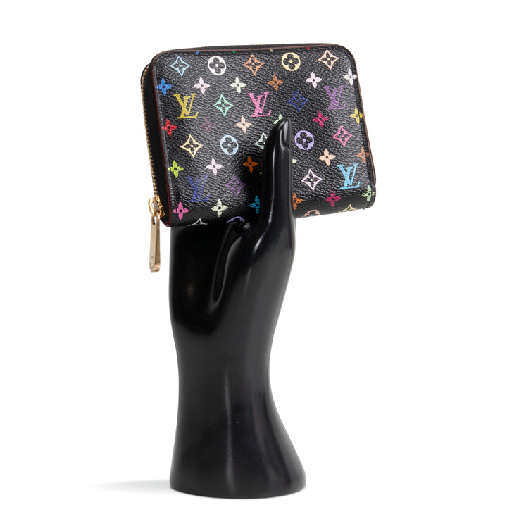 LOUIS VUITTON Zippy Coin Purse - Multicolore Black