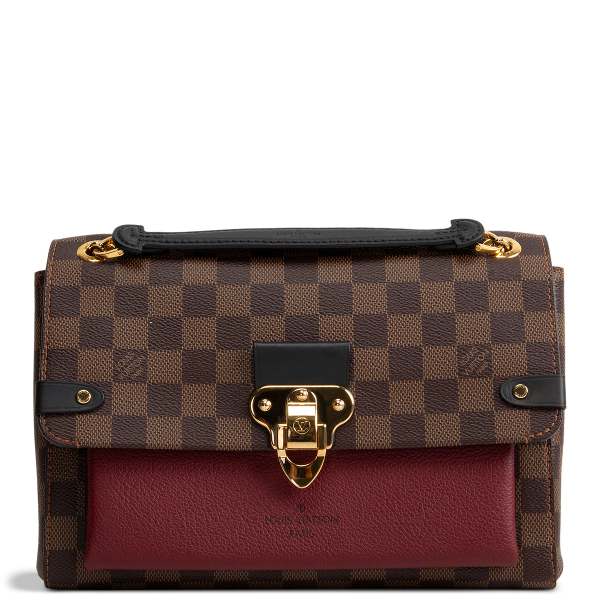 LOUIS VUITTON Vavin PM Damier Ebene - Brown/Bordeaux