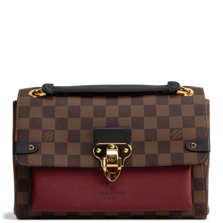 LOUIS VUITTON Vavin PM Damier Ebene - Brown/Bordeaux