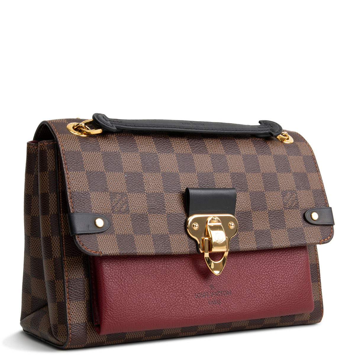 LOUIS VUITTON Vavin PM Damier Ebene - Brown/Bordeaux