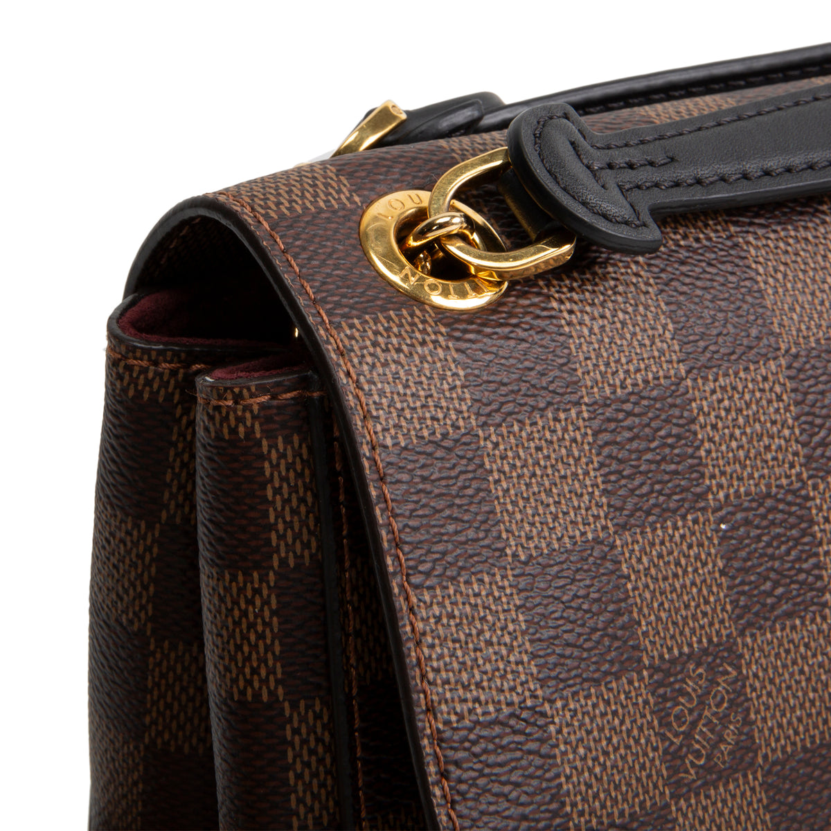 LOUIS VUITTON Vavin PM Damier Ebene - Brown/Bordeaux
