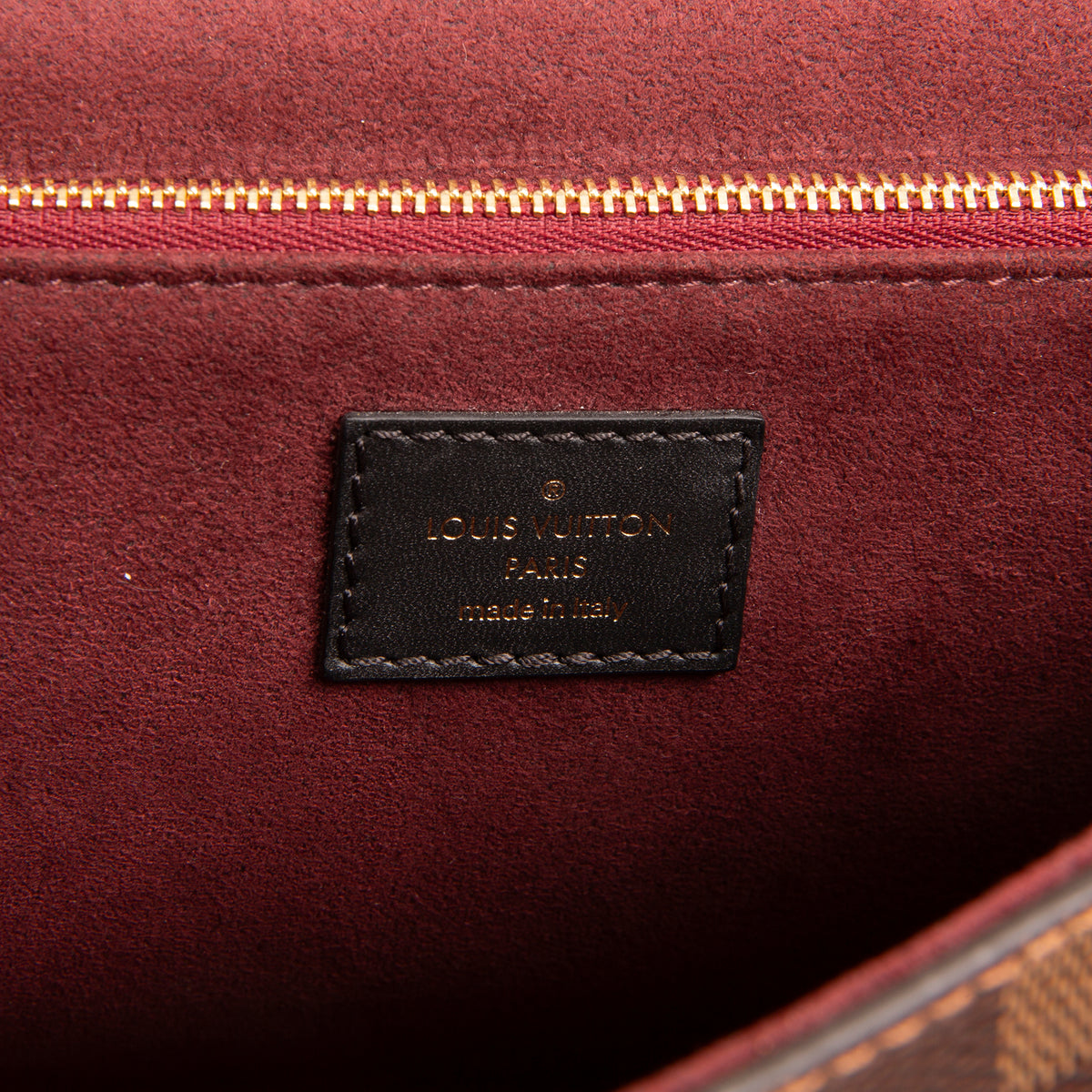 LOUIS VUITTON Vavin PM Damier Ebene - Brown/Bordeaux
