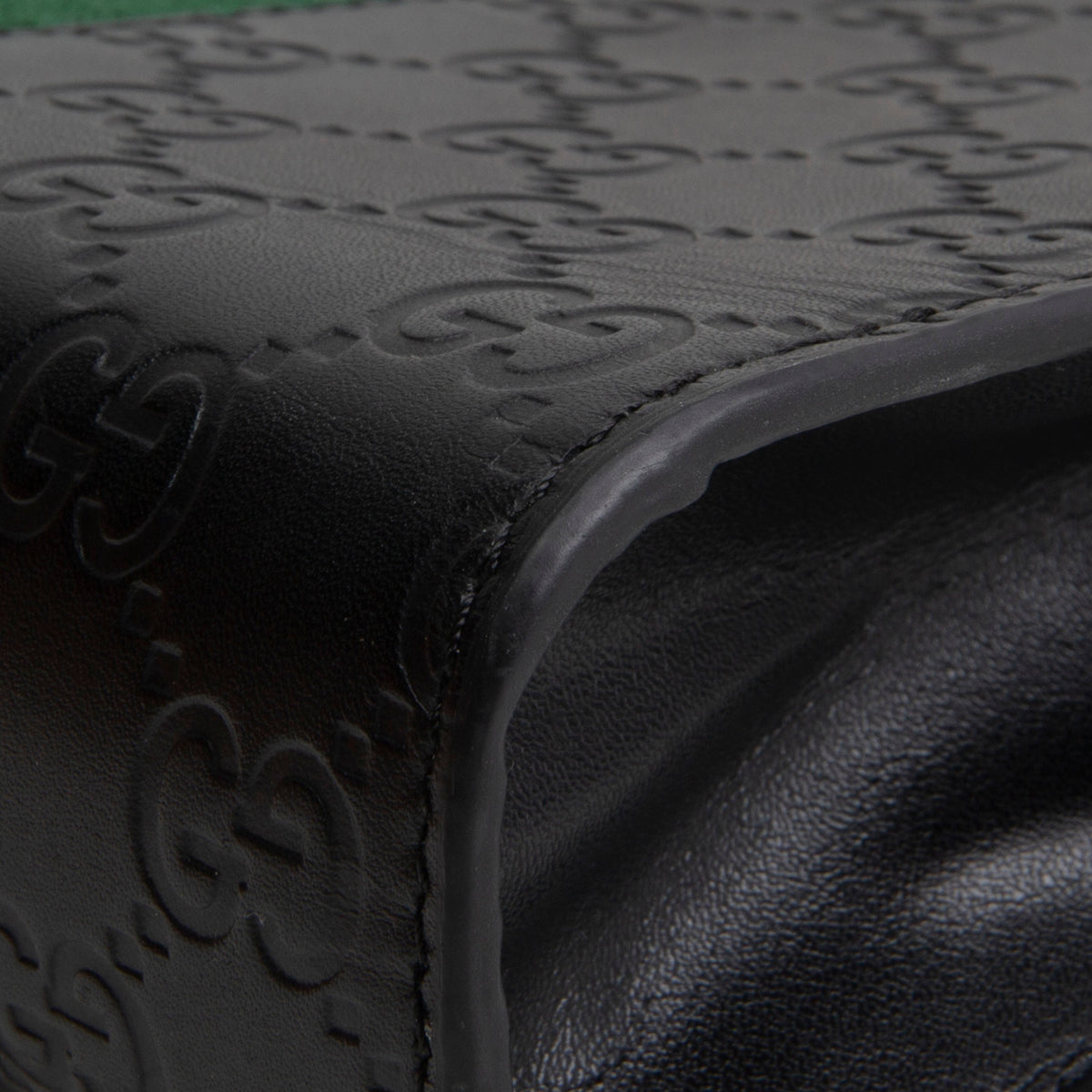 GUCCI Guccissima Signature Web Toiletry Pouch - Black