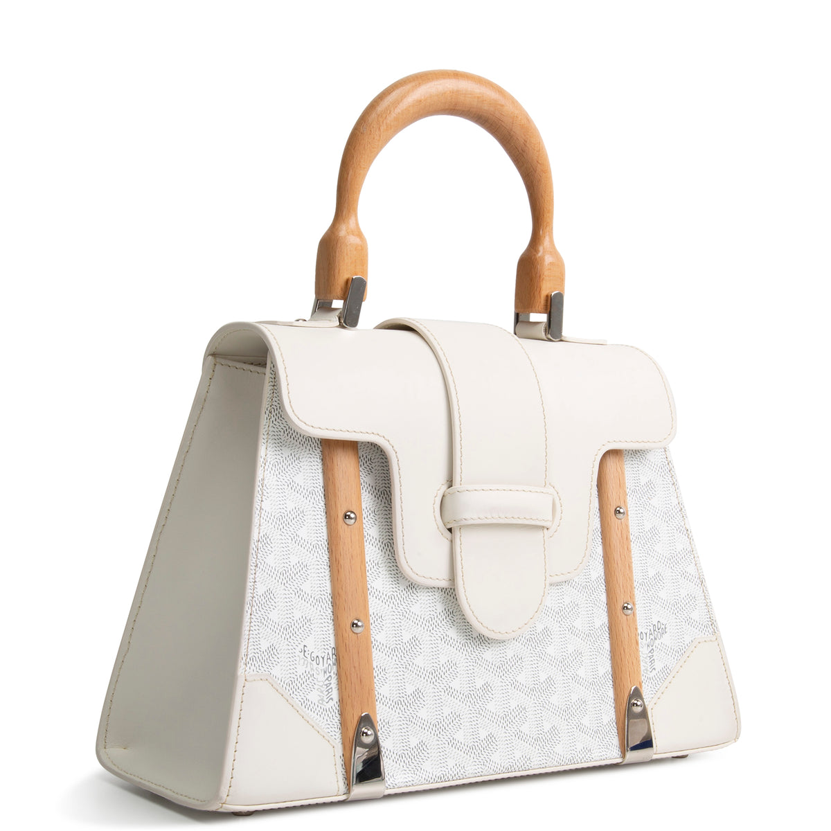 GOYARD Goyardine Saigon MM - White